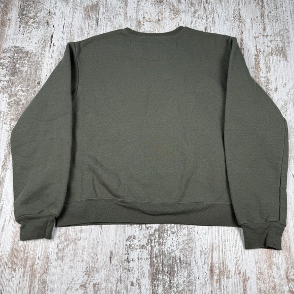 PATAGONIA Ridge Rise Stripe Uprisal‎ Crew Sweatshirt Sleet Green Women Sz S - Picture 2 of 9
